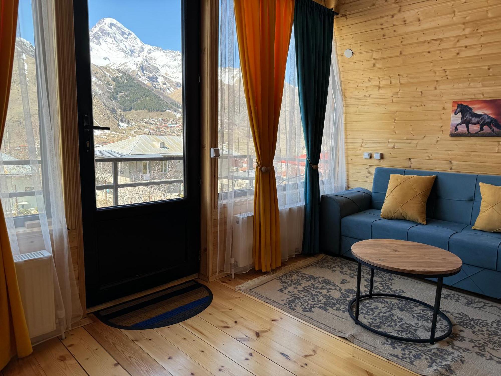Qusha Cottage Kazbegi Dış mekan fotoğraf